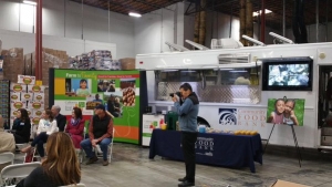 Farm To Food Bank Truck